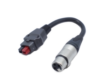 Adapter Kabel für Golfcaddy Trolley Akku 2 Anderson auf XLR3 Anschluss Verbinder